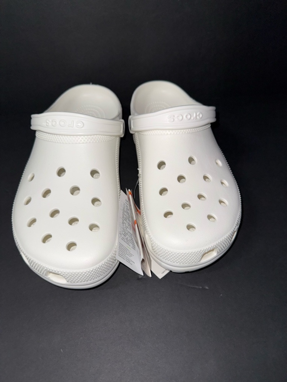 Crocs Classic Clog Mens Size 13 White Beach Walking Outdoor Slip On Sandals New - Picture 4 of 9